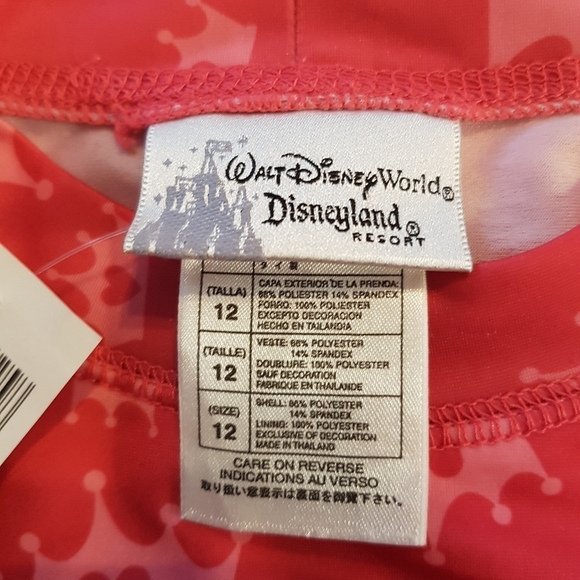 Disney Parks NWT swim rash guard size 12 - Picture 2 of 4